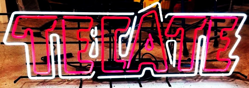 Tecate Logo Neon Sign